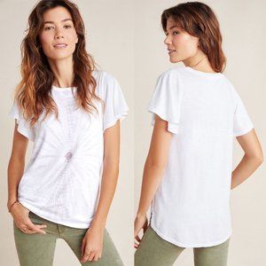 NEW Anthropologie Ranya Tie-Dyed Tee S